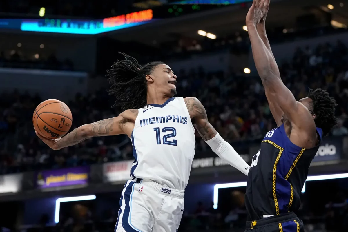 Kevin Durant left speechless after Ja Morant’s unreal picturesque dunk against Pacers