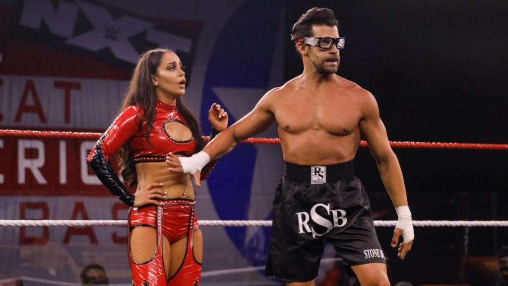 Robert Stone and Aliyah lost to Rhea Ripley at the Great American Bash