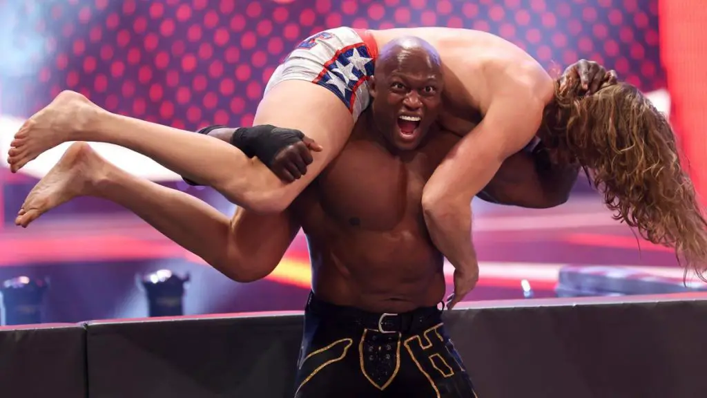 Riddle was attacked by Bobby Lashley on Raw (WWE)