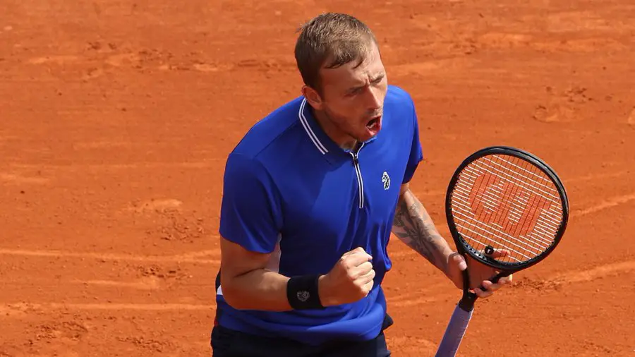 Dan Evans is one of the rising stars on the ATP tour
