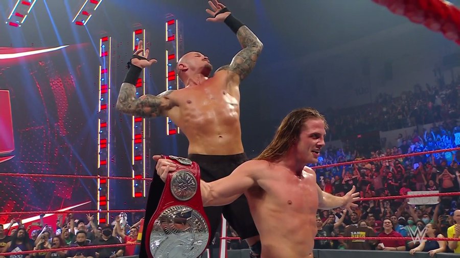 Matt Riddle and Randy Orton are current WWE Raw tag champions