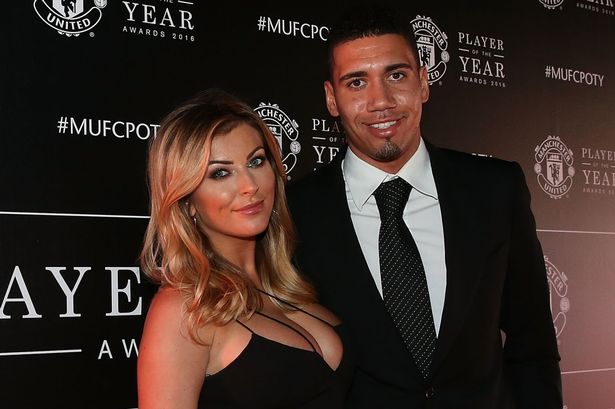 Chris Smalling met his wife when he was in the initial stages of his Manchester United career. (Credit: Manchester United)