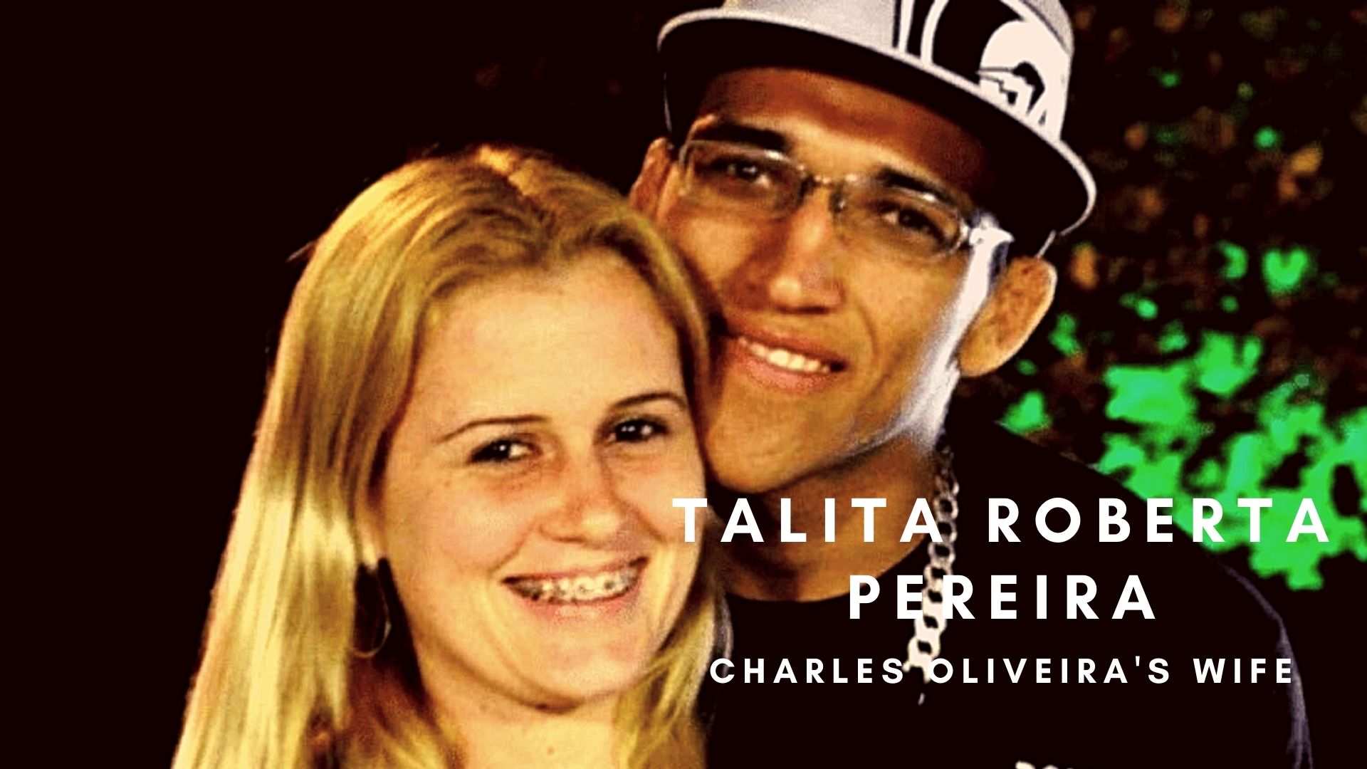 Talita Roberta Pererira Charles Oliveira wife, her family, kids and more
