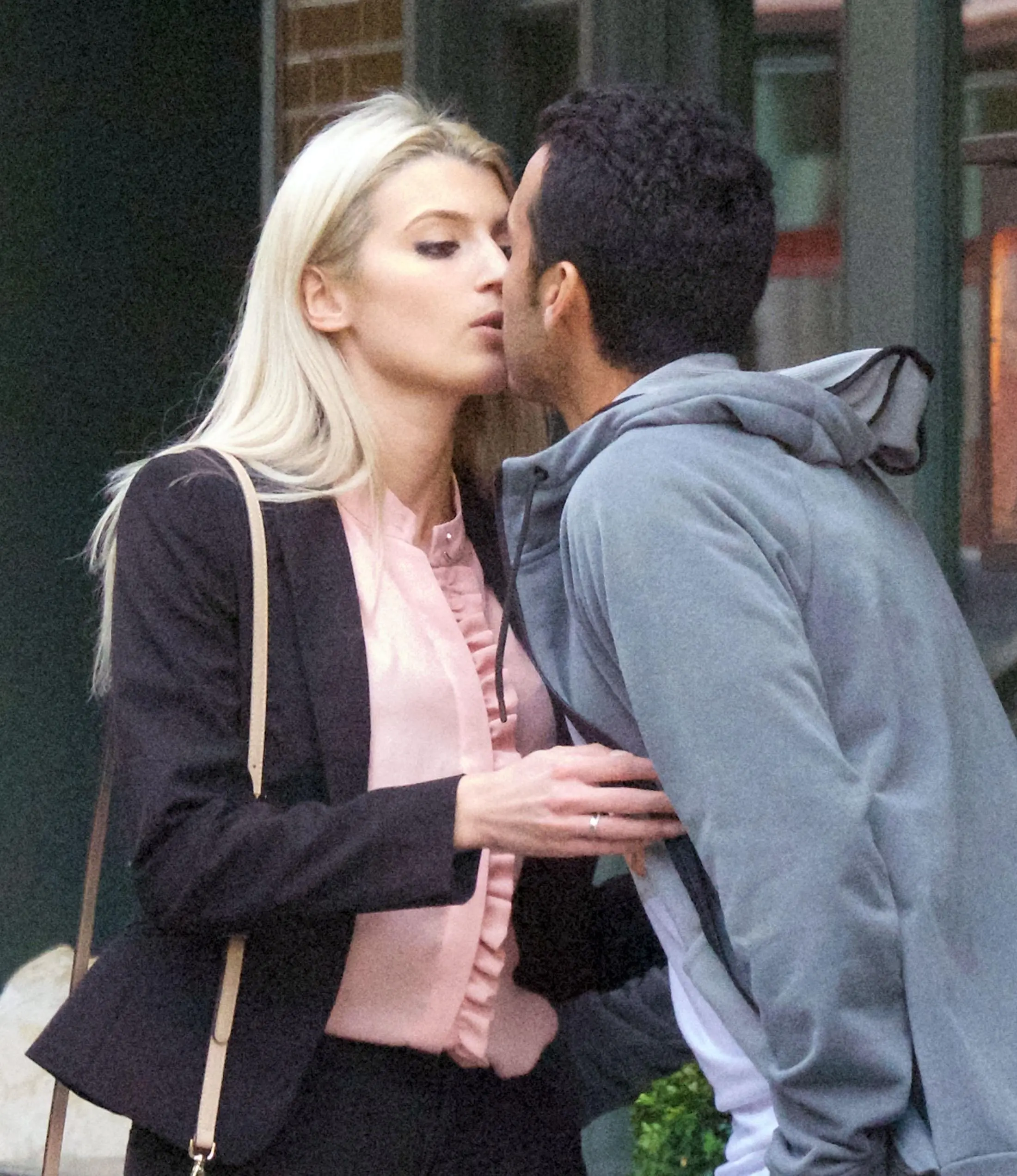 Pedro was first snapped kissing his girlfriend in September 2017. (Credit: BackGrid)