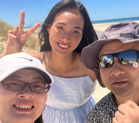 Who is the boyfriend of Chinese Tennis player Qinwen Zheng?