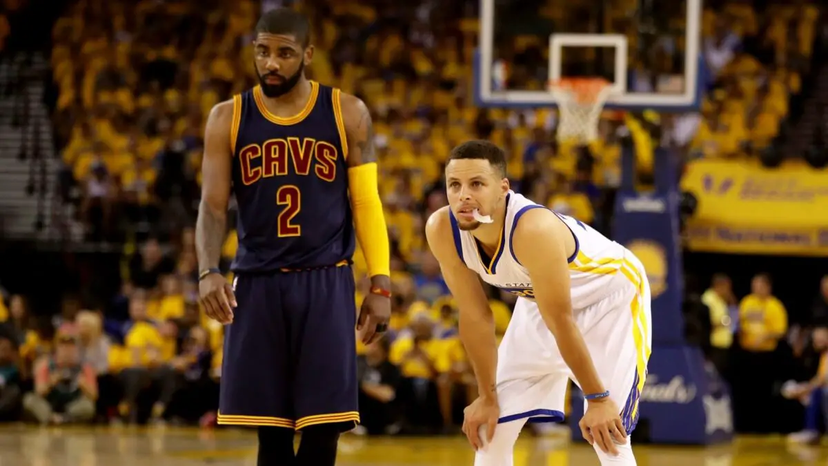 Kyrie Irving and Stephen Curry