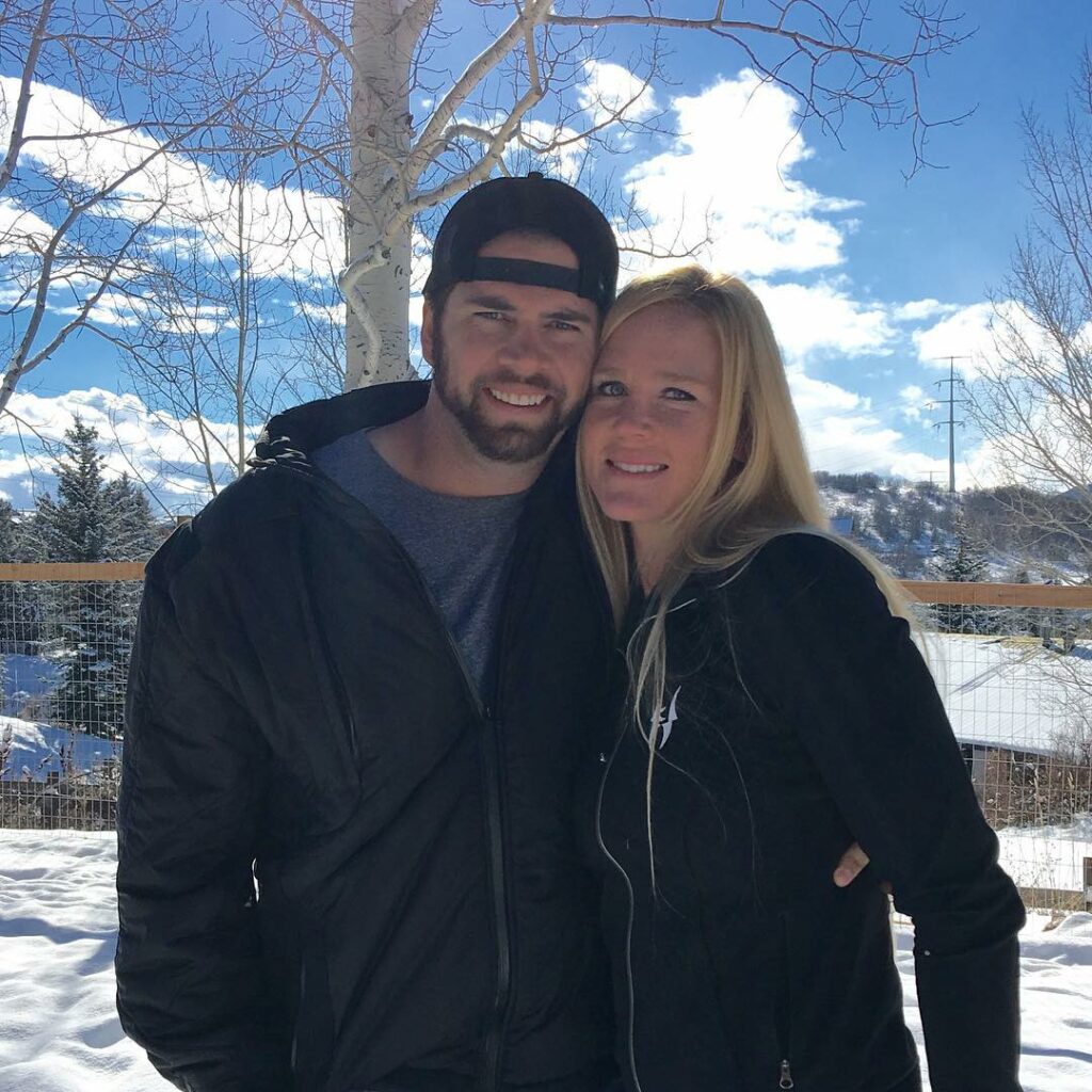 Holly Holm and her ex-husband (Instagram)