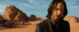 How many words did Keanu Reeves limit his character John Wick to, in Chapter 4?