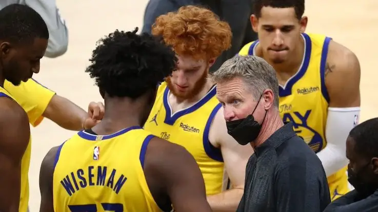 Warriors Head Coach Steve Kerr drops his opinion on James Wiseman and his treatment in the roster