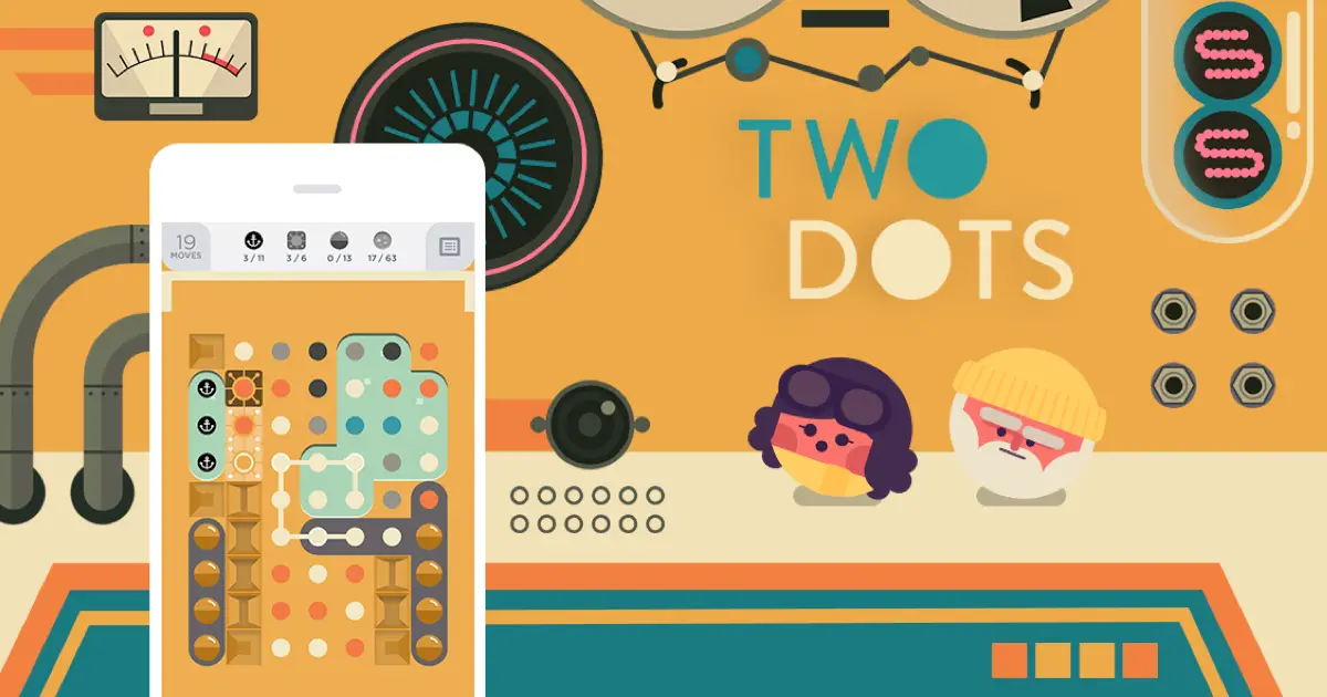 Two dots is an amazing fun game
