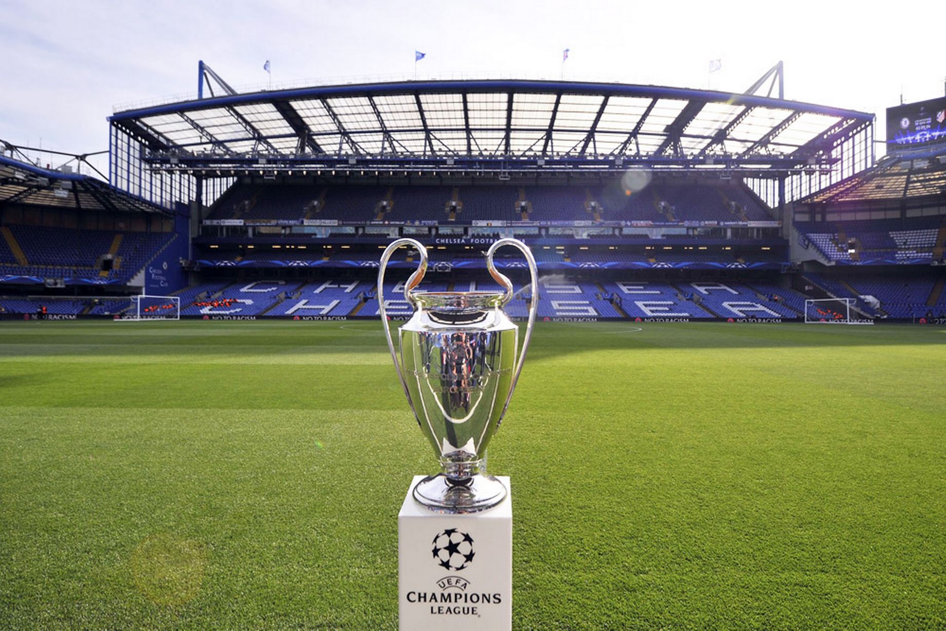 champions league trophy in england