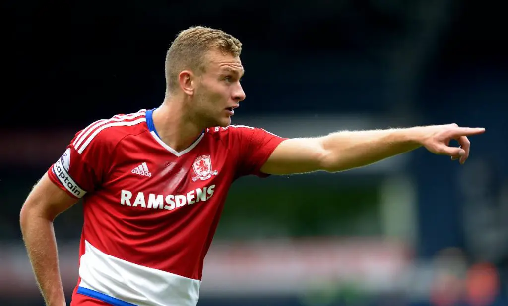 Ben Gibson during his time with Middlesbrough. (Getty Images)