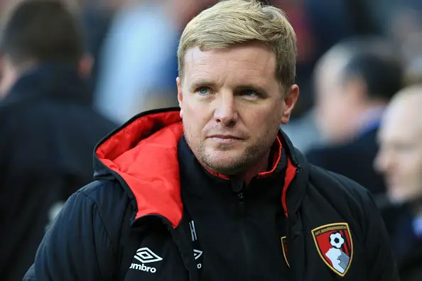 Bournemouth boss Eddie Howe. (Getty Images)