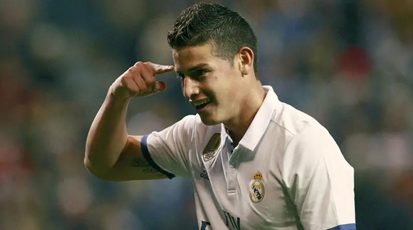 James Rodriguez has fallen down the pecking order under Zinedine Zidane at Real Madrid (Getty Images)