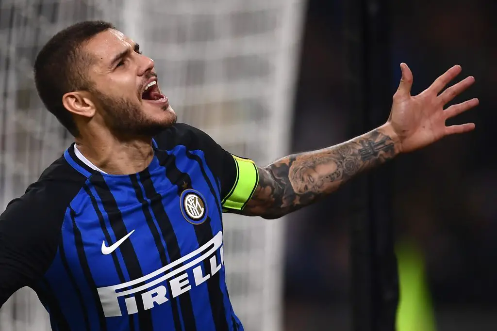 Mauro Icardi was a prolific goalscorer for Inter Milan. (Getty Images)