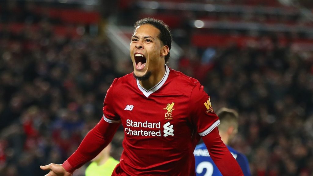 "Tower and presence" - Sheamus explains why he would like to see Virgil van Dijk in WWE 3 Virgil van Dijk has established himself as a key member at Anfield (Getty Images)