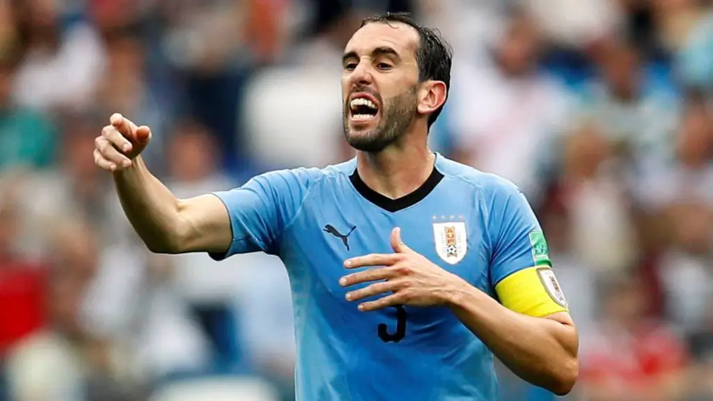 Diego Godin in action for Uruguay. (Getty Images)