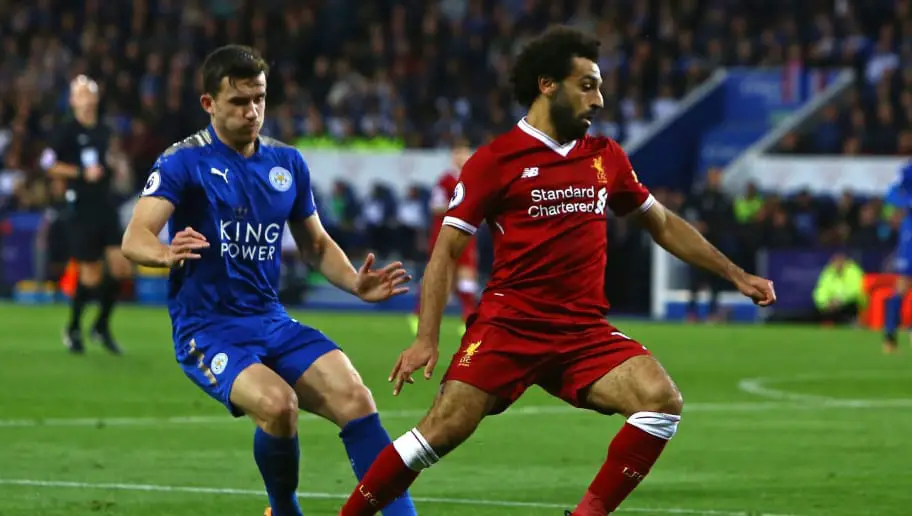 Mohamed Salah (R) would be a great option up front for Barcelona. (GETTY Images)