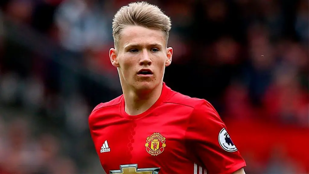 Scott McTominay in action for Manchester United. (Getty Images)