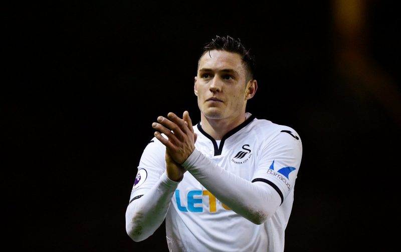 Connor Roberts of Swansea City is a transfer target for Burnley.