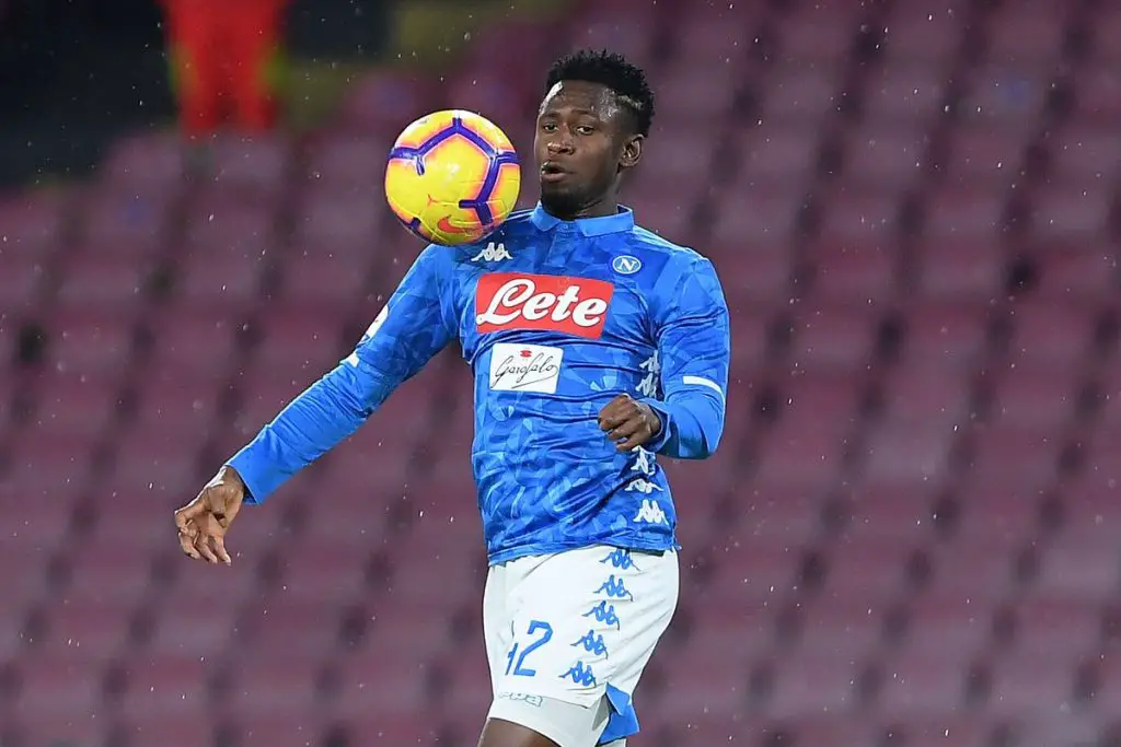 Diawara in action for Serie A side Napoli. (GETTY Images)