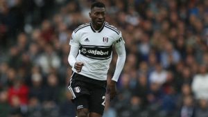 Andre-Frank Zambo Anguissa in action for parent club Fulham