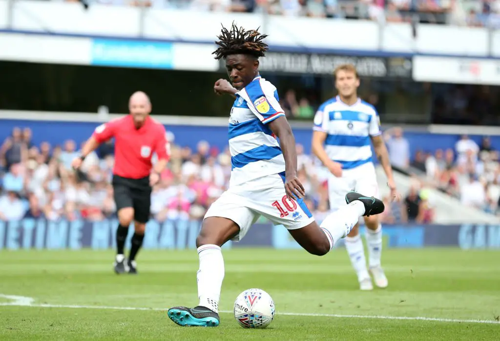 Eberechi Eze of Queens Park Rangers during the Sky Bet Championship match between Queens Park Rangers and Sheffield United at Loftus Road on August 11, 2018 in London, England. (Getty Images)