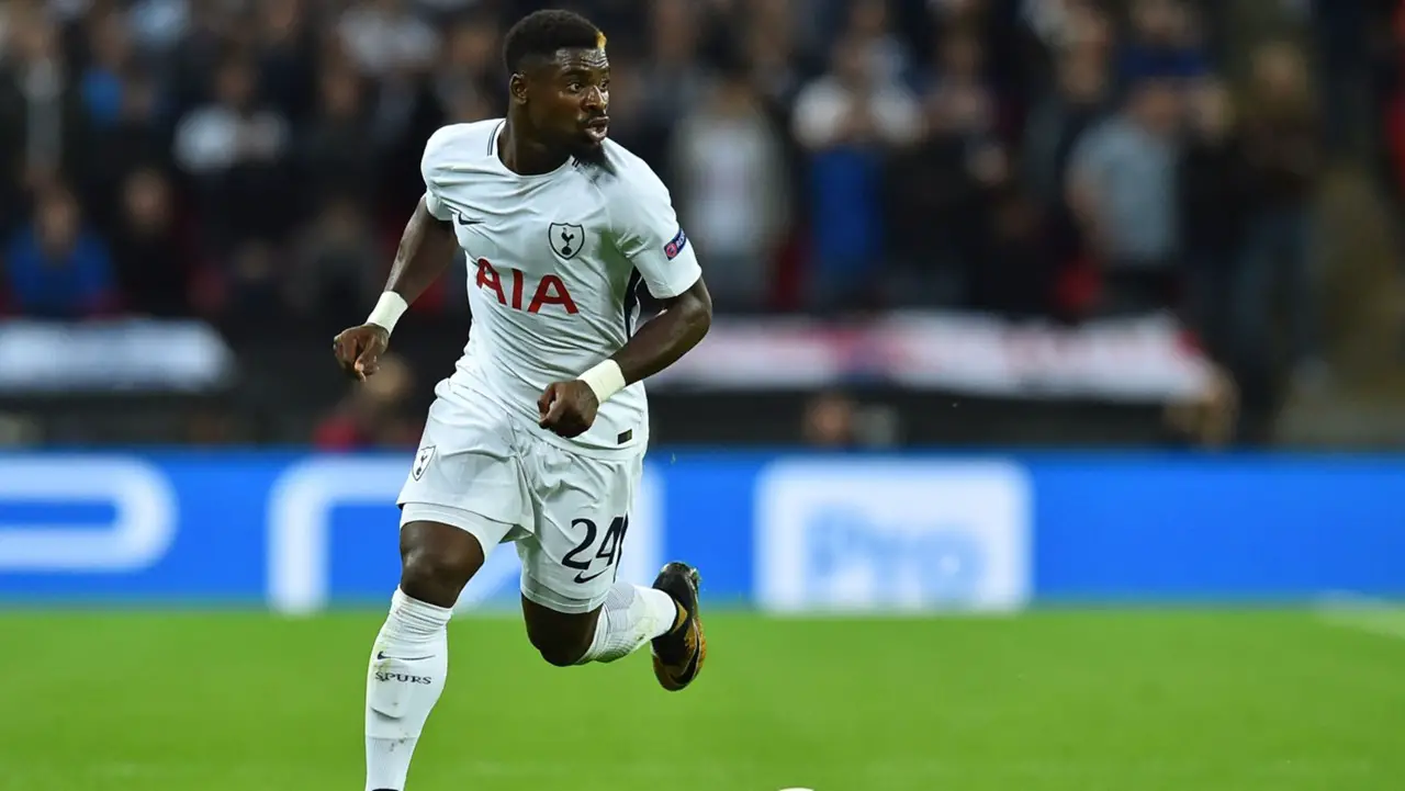 Serge Aurier is the only option for Tottenham at right-back. 