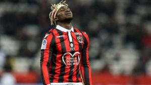 Allan Saint-Maximin during his time with OGC Nice. (Getty Images)