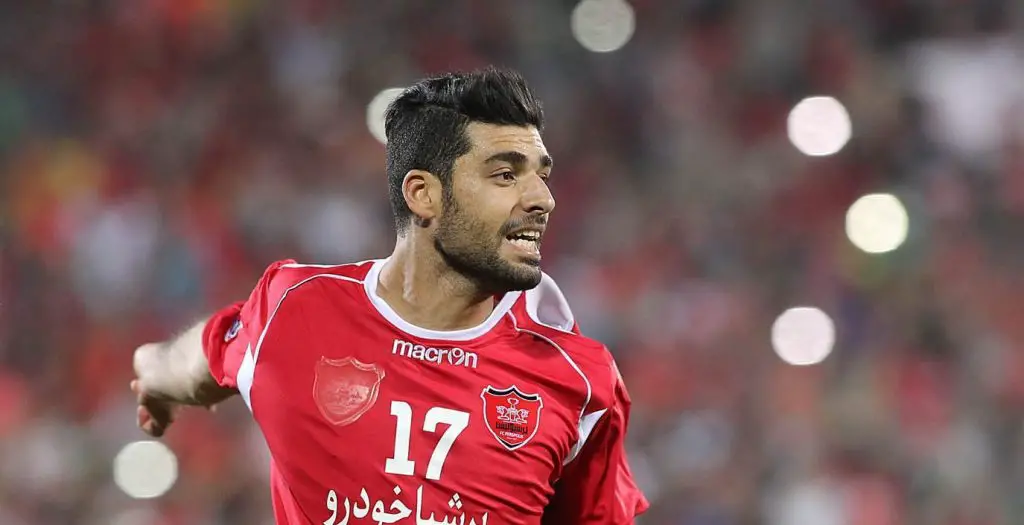 Iran's Mehdi Taremi in action. (Getty Images)