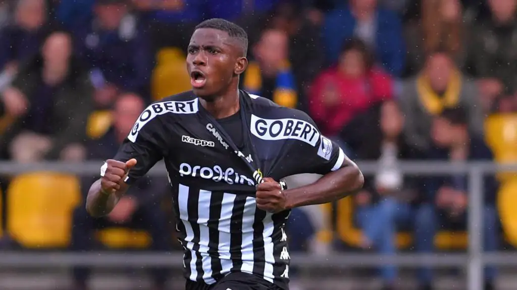 Victor Osimhen during his time with Charleroi. (Getty Images)