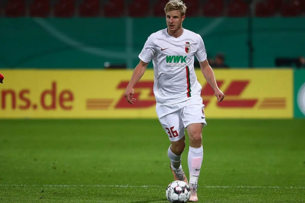 Martin Hinteregger during his time with FC Augsburg. (Getty Images)