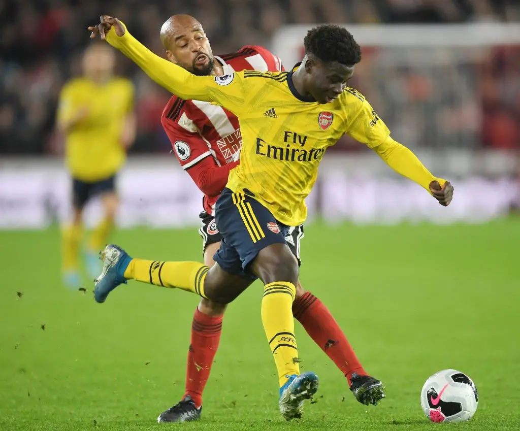 Bukayo Saka has enjoyed a breakout season at Arsenal (Getty Images)