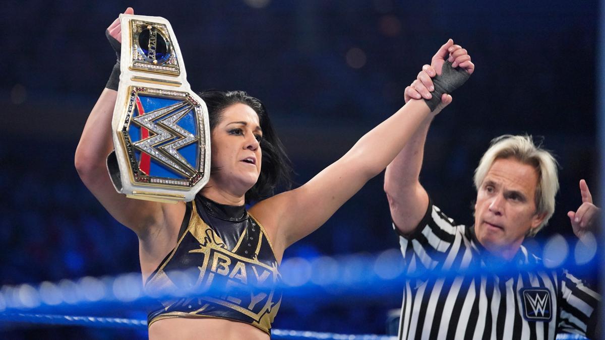 Bayley champion SmackDown WrestleMania