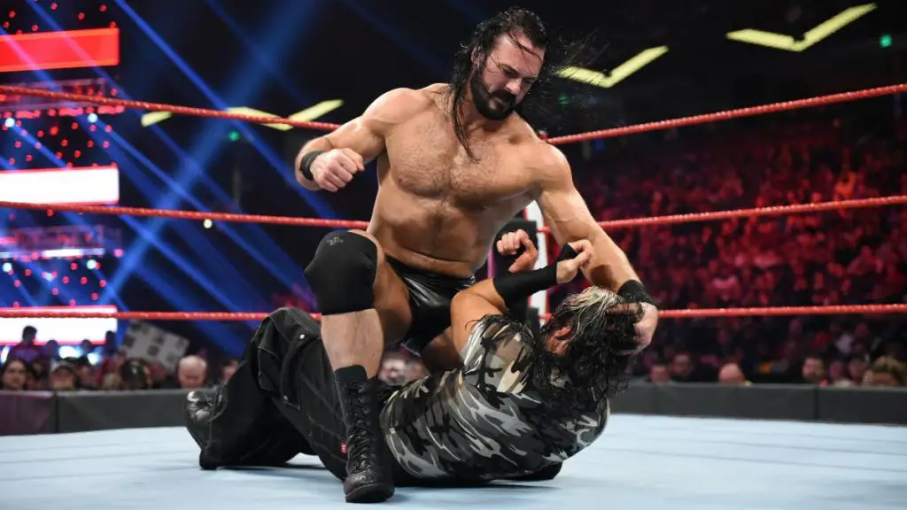 Drew McIntyre vs Matt Hardy WWE