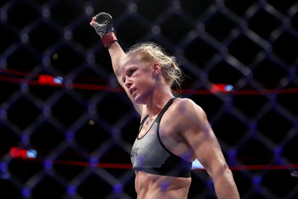 Holly Holm is another MMA female fighter who has tried her luck as an actress