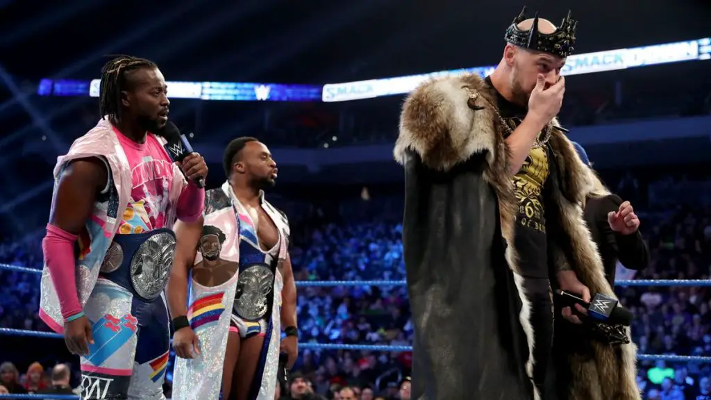 The New day and Baron Corbin