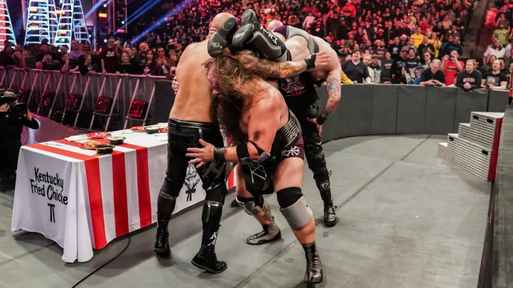 The OC picked up a win over the Viking Raiders WWE Raw results, winners, grades and reaction 