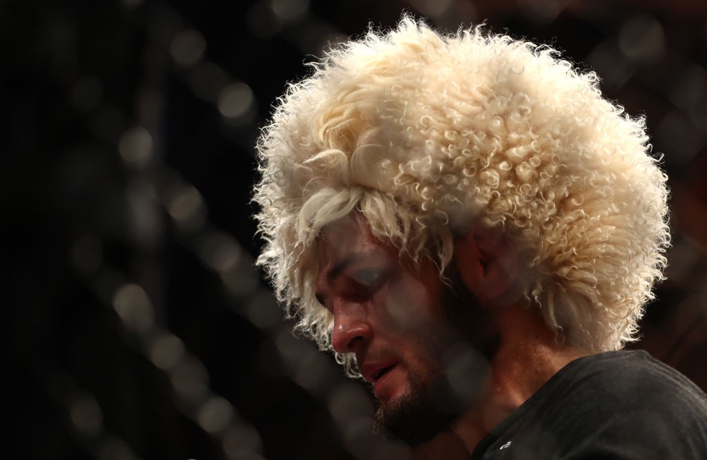 Khabib Nurmagomedov could have his legacy challenged by Charles Oliveira, according to Chael Sonnen. (GETTY Images)