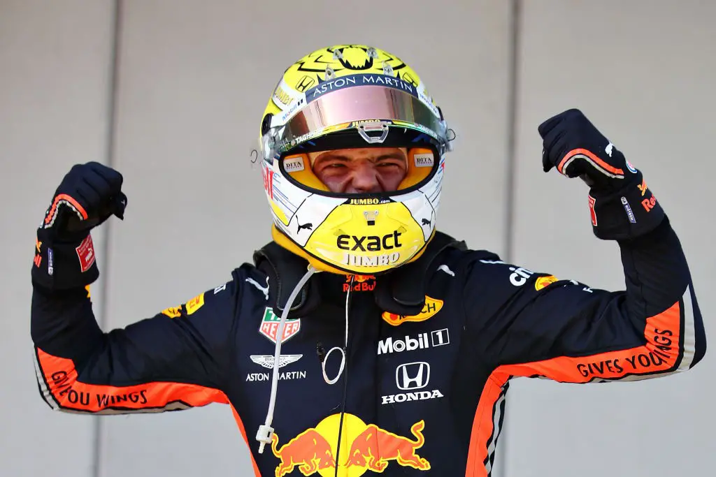 Max Verstappen workout 2020 f1 red bull aston martin racing point