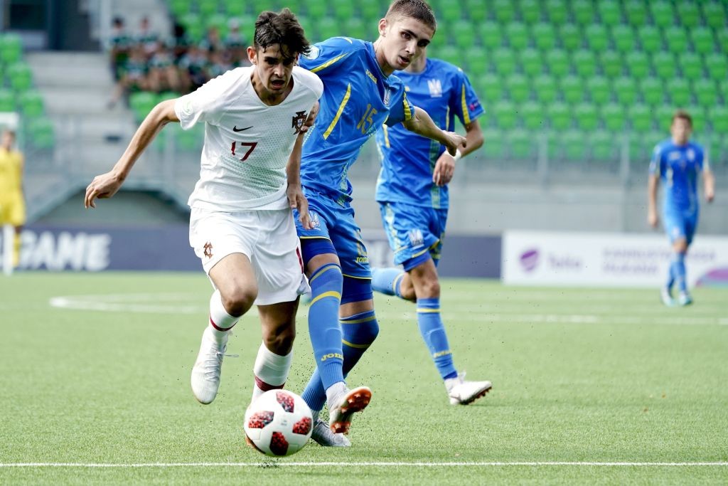 Barcelona set to seal £26m deal for 20-year-old hotshot - How good an investment could this be? 2 Francisco Trincao in action for the Portugal under-19 side.