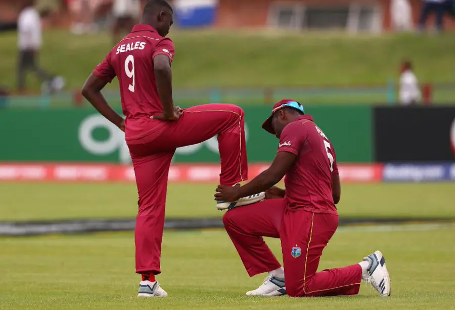 West Indies U19s produce funny shoe cleaning celebration at U19 WC