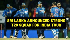India vs Sri Lanka T20I squad