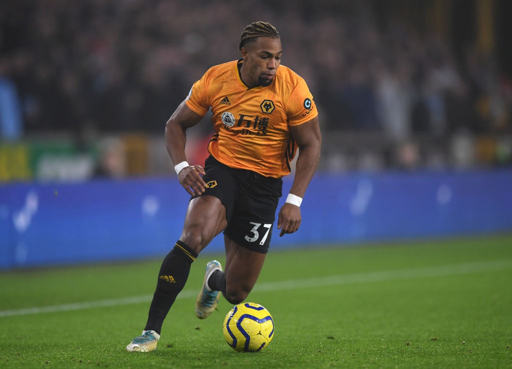 "Tower and presence" - Sheamus explains why he would like to see Virgil van Dijk in WWE 2 Adama Traore has been in fantastic form for Wolves this season. (Getty Images)