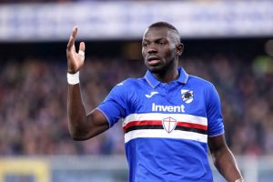 Sampdoria defender Omar Colley in action. (Getty Images)
