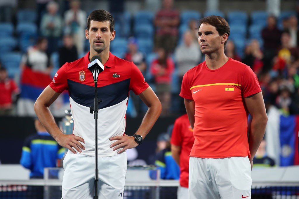 Novak Djokovic Rafael NAdal