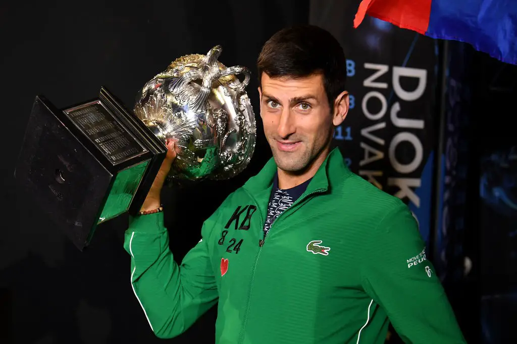 Novak Djokovic Grand Slam win