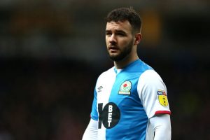 Adam Armstrong of Blackburn Rovers looks on during the Sky Bet Championship match between Blackburn Rovers and Preston North End at Ewood Park on January 11, 2020 in Blackburn, England. (Getty Images)