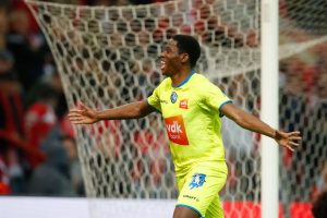 Gent's Jonathan David has scored 23 goals in all competitions so far this season. (Getty Images)