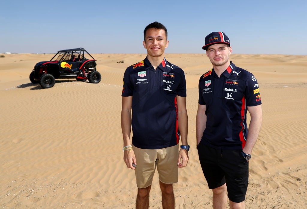 Alex Albon Max Verstappen Formula one 2020 schedule